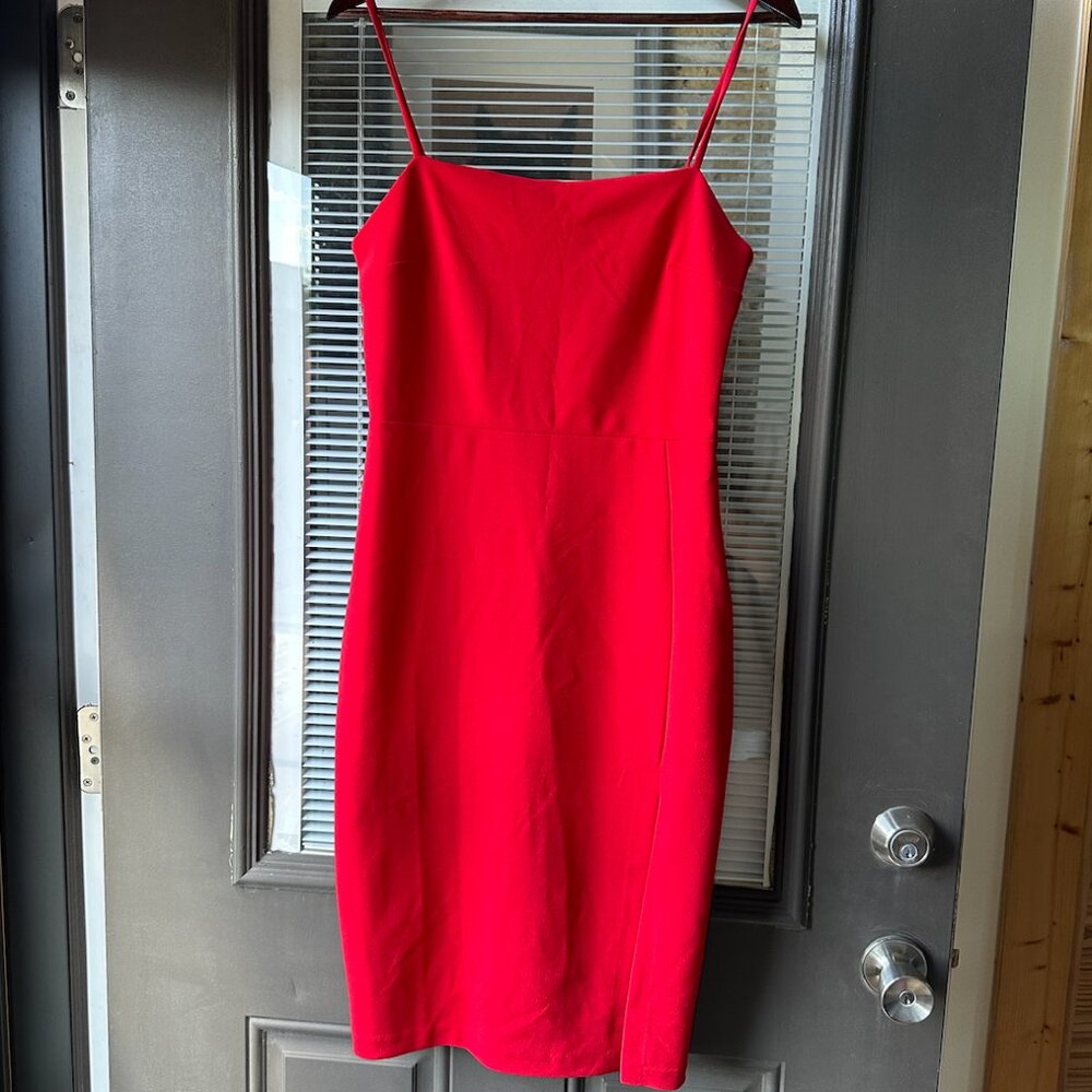 Express Red Date Night Dress